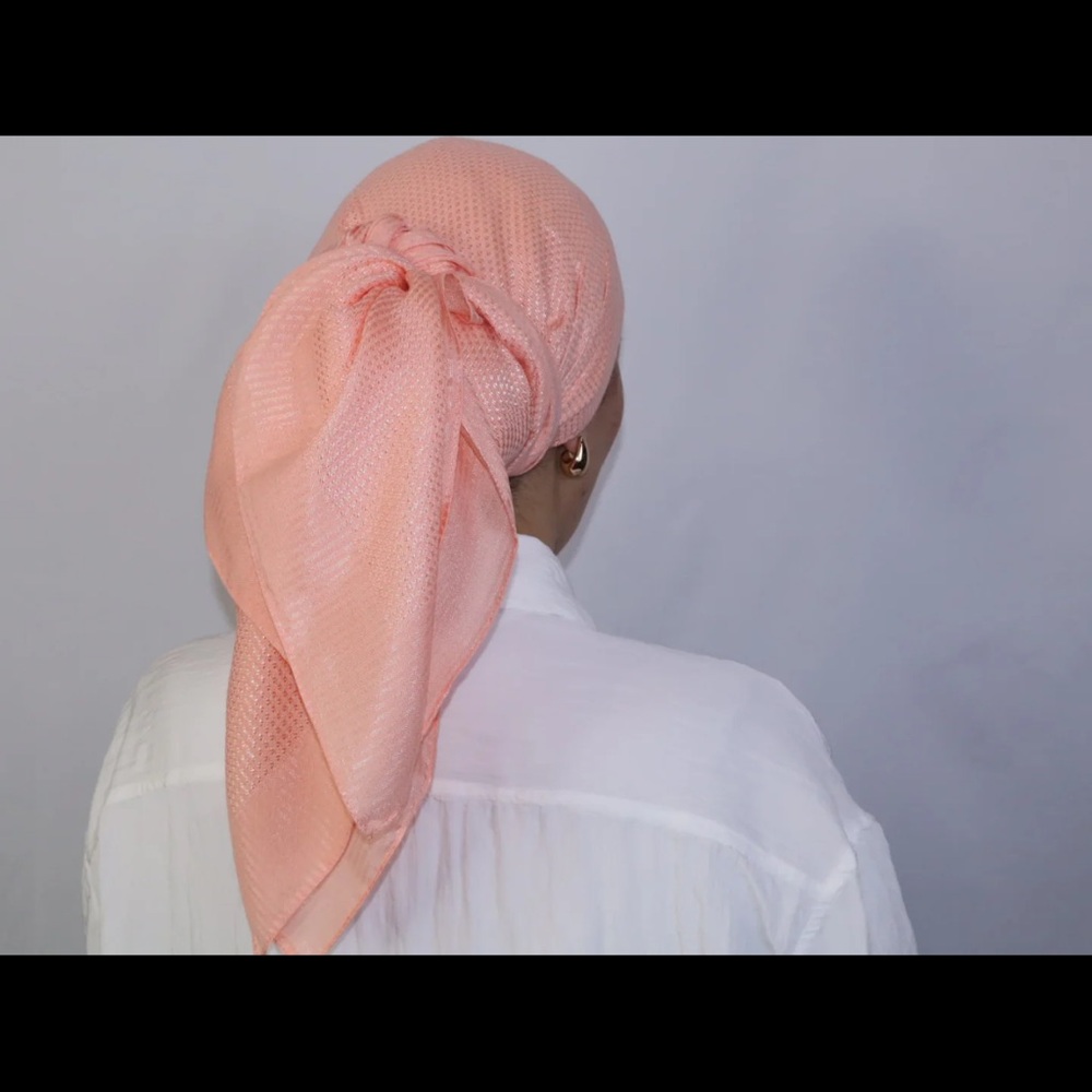 Chic Peach Scarf
